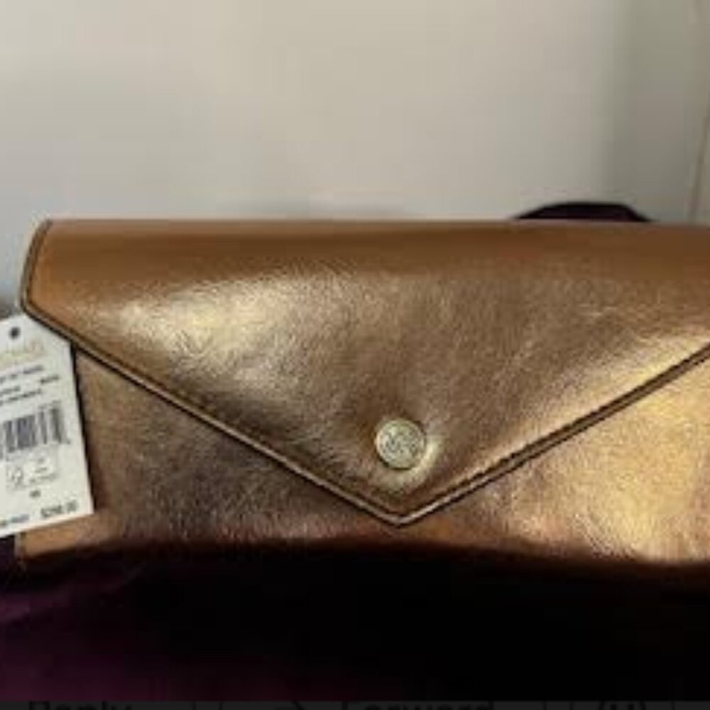 Michael Kors Jet Set Metallic Wallet - This Season!